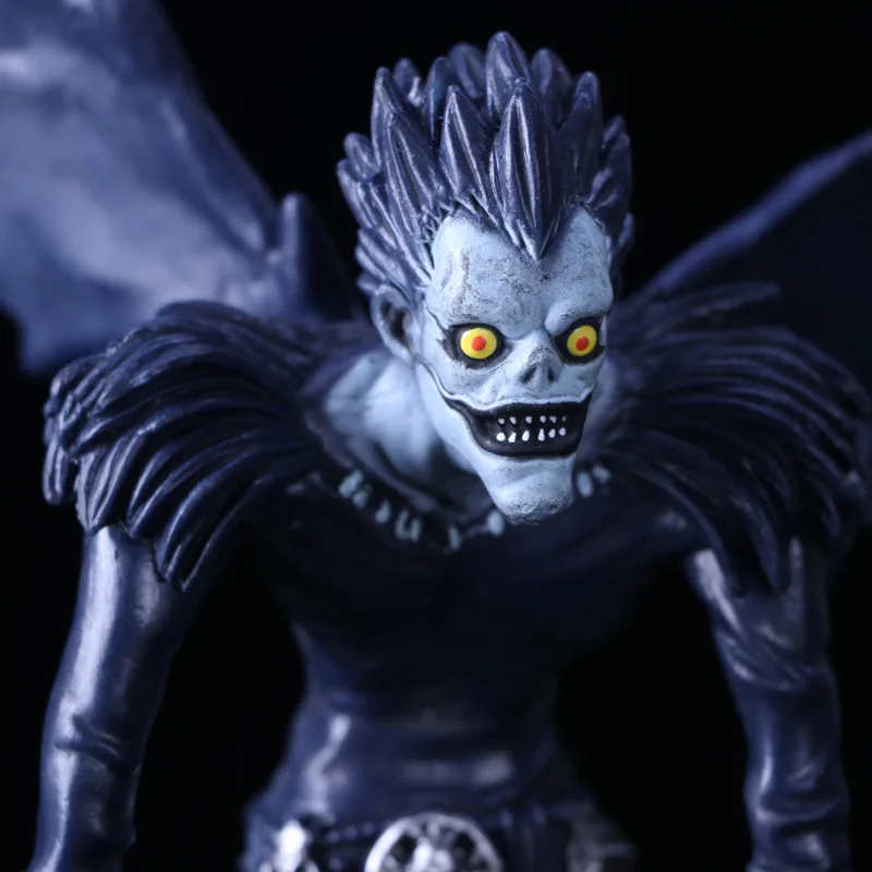 24CM Anime Game Figure Death Note L Ryuuku Ryuk Grim Reaper  Pose Standing Model Dolls Toy Gift Collect Boxed Ornaments PVC