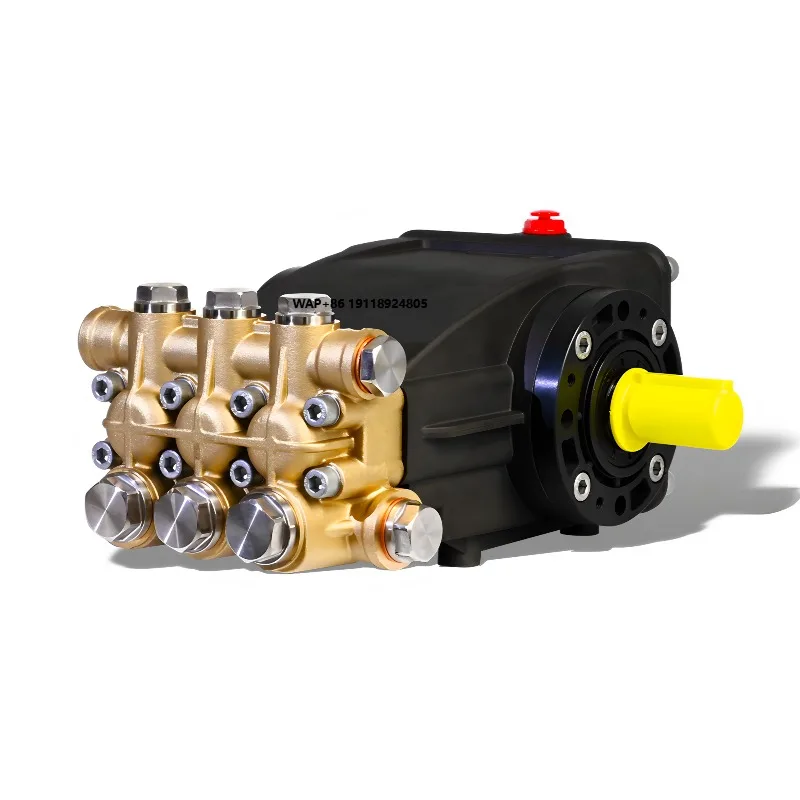 

Brass High Pressure Pump 15L/4gpm 200bar up to 350bar/5075psi Motor Engines Ultra-high Pressure Washer Wash Equipment