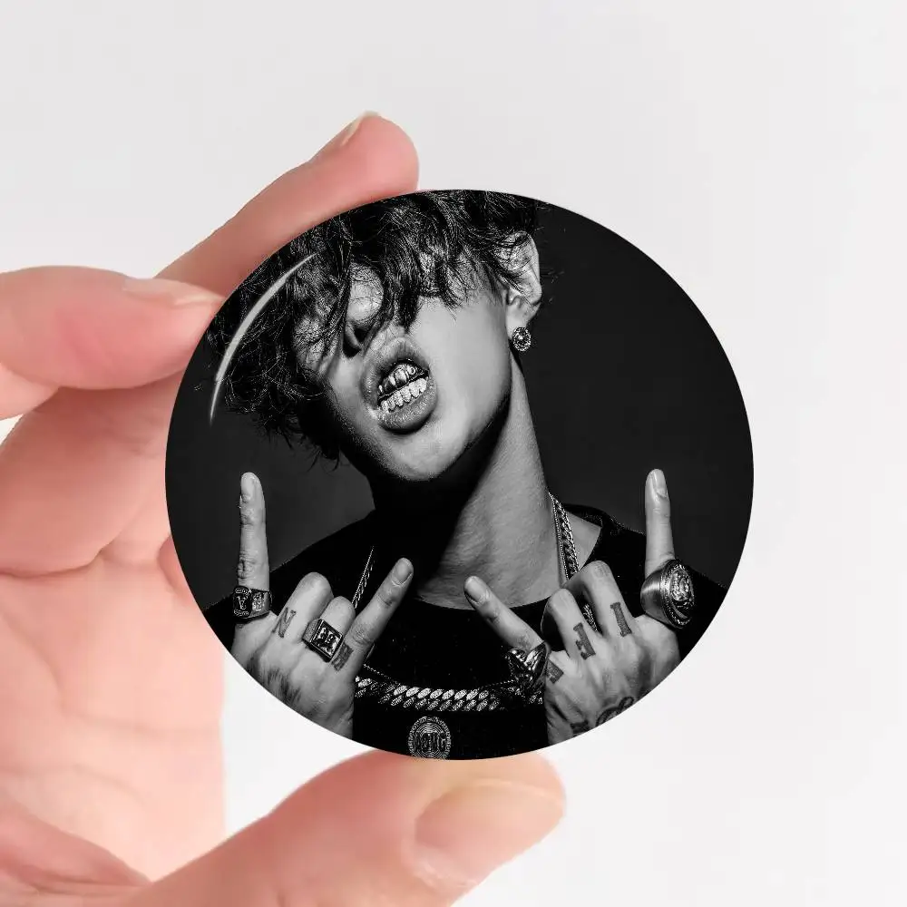 B-boy Jay Park Only One Round Button Pins Slogan Creative Brooches Backpack Clothes Decoration Fashion Cartoon Jewelry Gifts