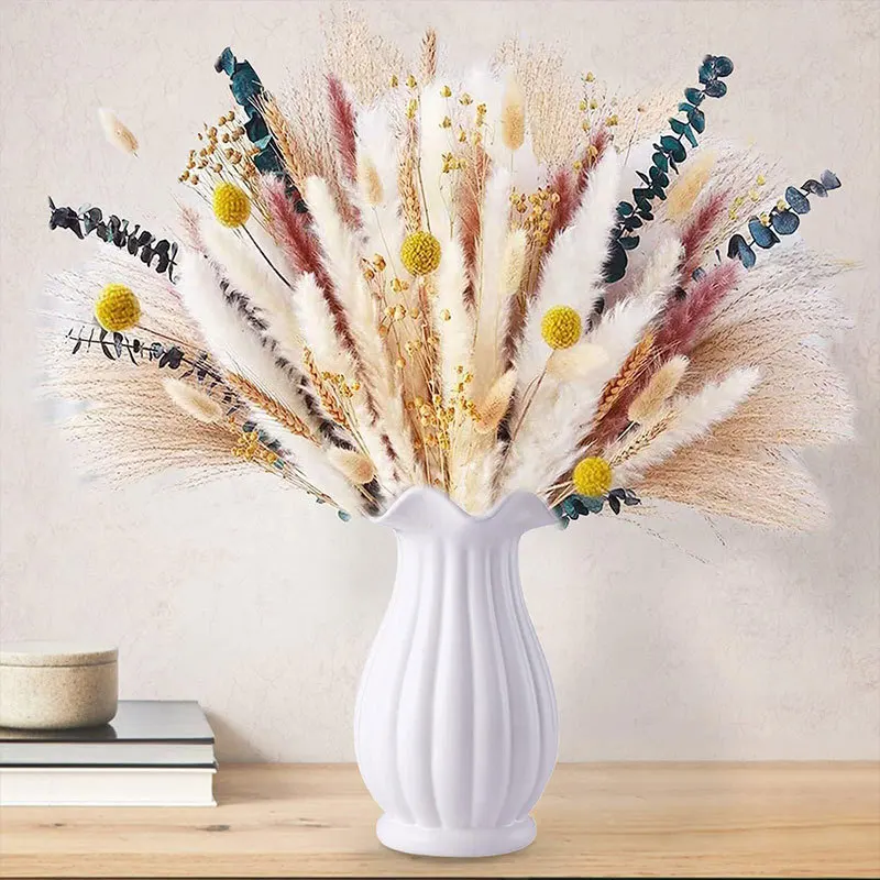 

2024 Grass Decor Wedding Home Accesoriz Bouquet of Dried Flowers Natural Dehydrated Flower Country Party Accessories Plant