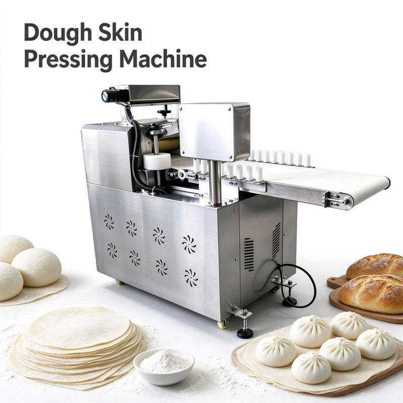 Commercial Dough Kneader Dough Sheet Machine Silent Circulation Dough Presser With Auto Intelligent Folding