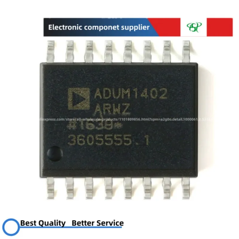 

10PCS ADUM1402ARWZ-RL SOIC-16 ADUM1402ARWZ ADUM1402ARW ADUM1402A ADUM1402 SOP16 Four-channel digital isolator chip