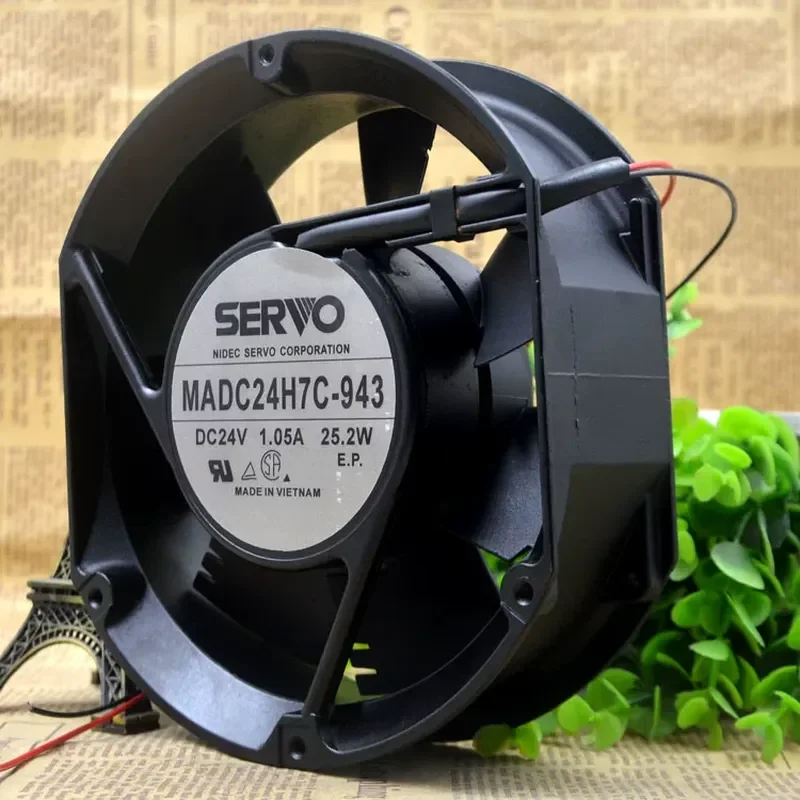 for-servo-madc24h7c-943-24v-105a-252w-17cm-vacon-inverter-fan