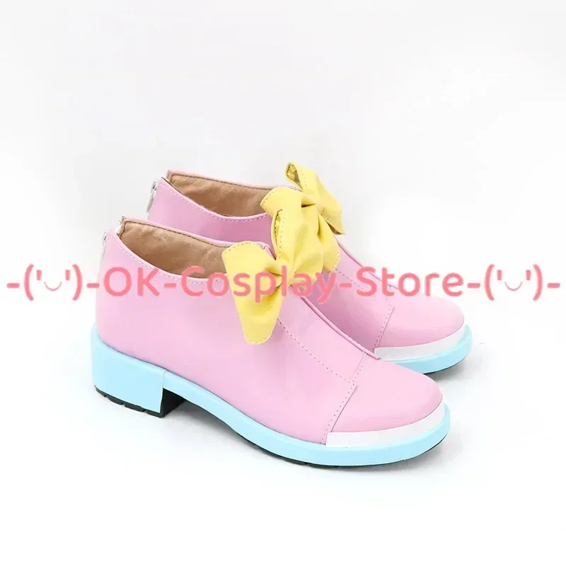 [حسب الطلب] علاج Precure Prism تأثيري أحذية أنيمي لعبة لعب الأدوار زي الدعامة هالوين كرنفال حفلة بولي Boots الأحذية الجلدية