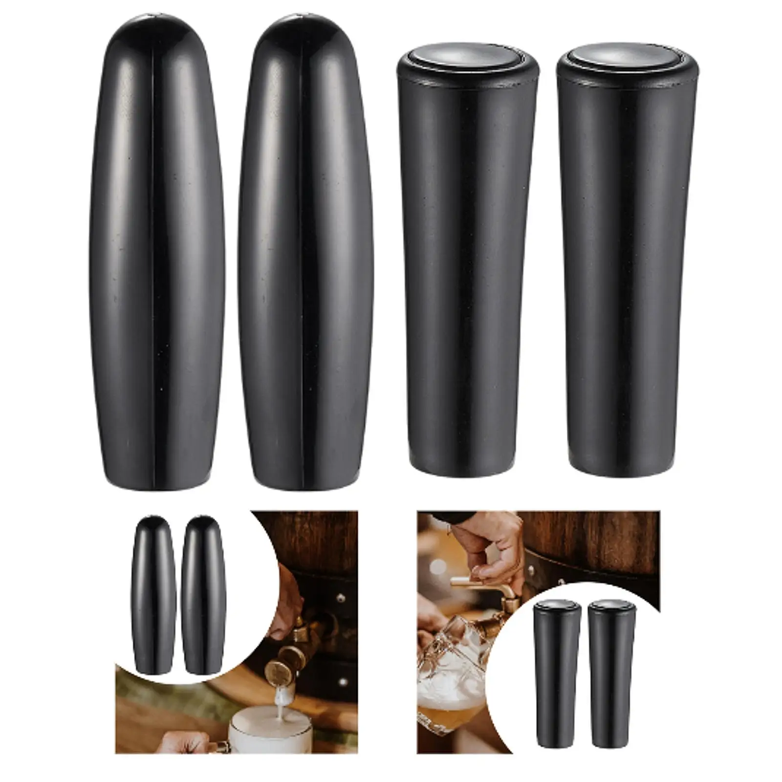 2 Pieces Beer Tap Handle Wine Faucet Handle Bar Tap Handles Keg Tap Handles Beer Keg Tap Wine Handle