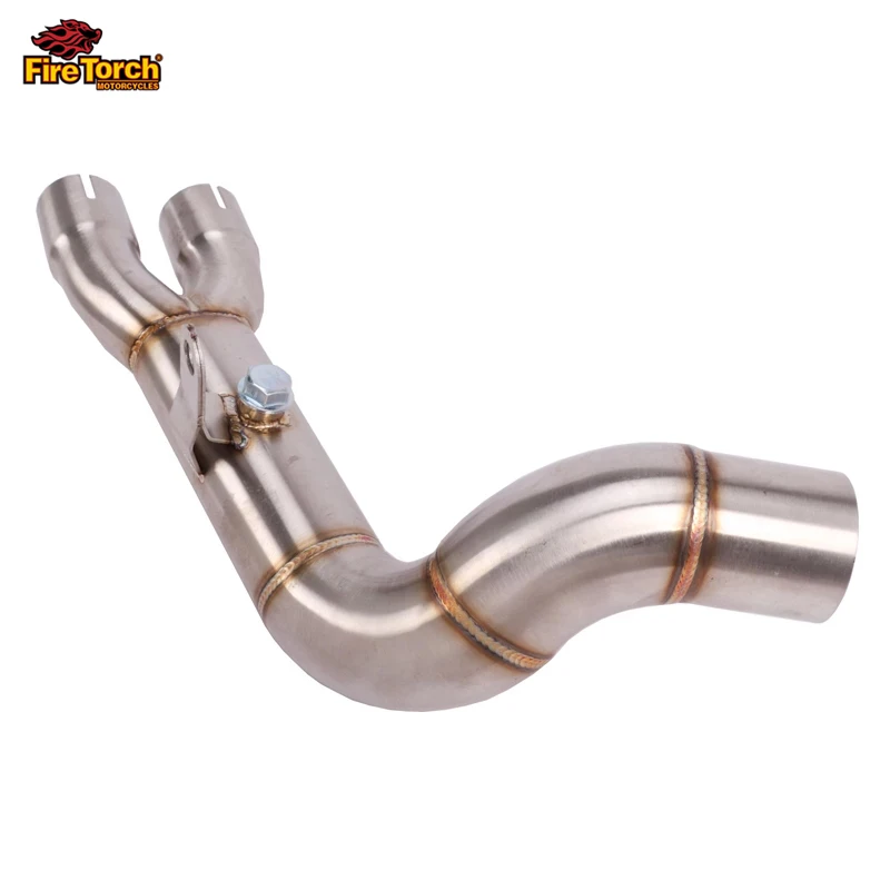 Slip For Honda CB1000R 2008 - 2018 Motorcycle Motocross Exhaust Escape Moto Modified Middle Link Pipe Connect Original Muffler