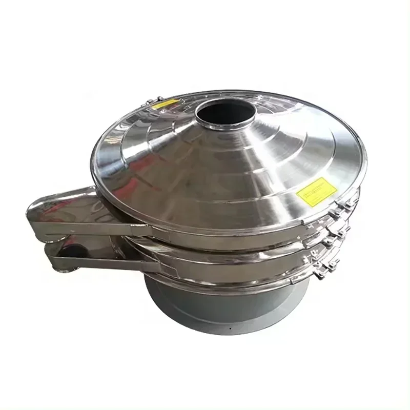High Efficiency Electric Rotary Vibrating Sieve Sifter with Wear Resisting Mesh Screen for Oil Sand Soil