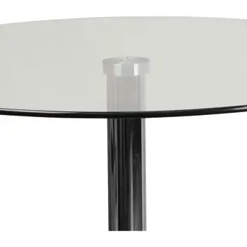 Kulatý skleněný jídelní stůl o průměru 31,5 8 nejlepší prodej stoly z tvrzeného skla - №5