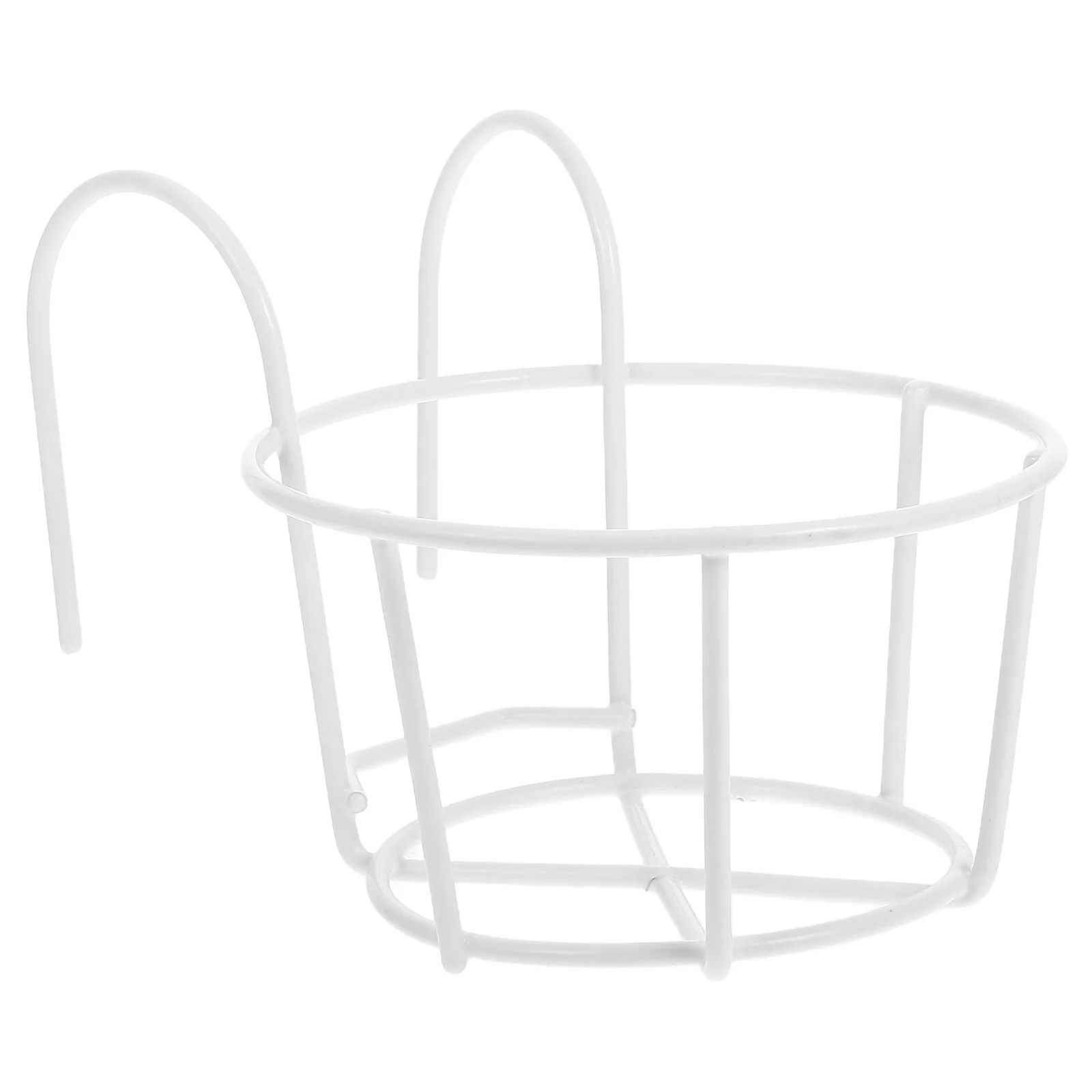 

Rabbit Hay Feeder Guinea Pig Rack Small Animals White Iron Bunny Food Dispenser Cage Hanging Removable Grass Holder Metal Design