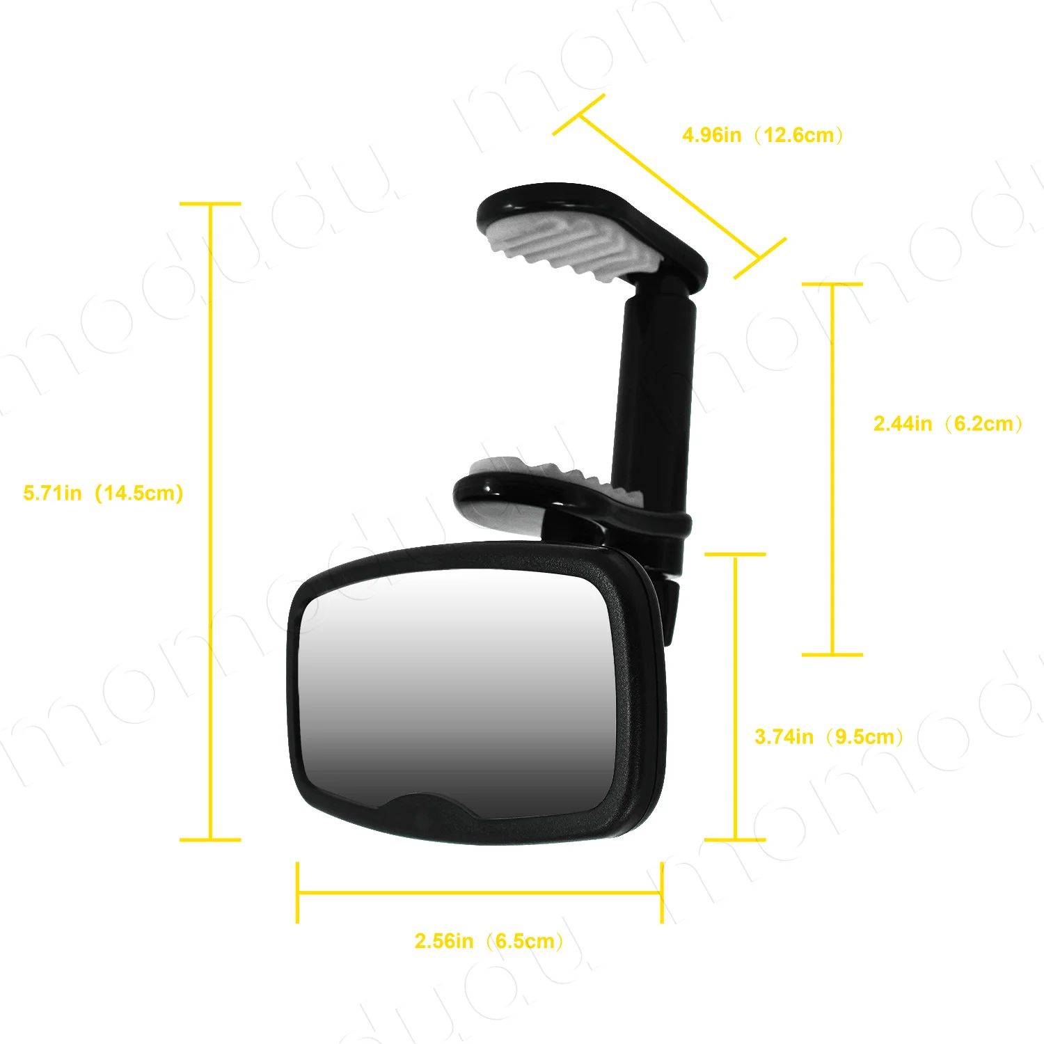 1PC Baby Car Mirror Adjustable Child Observation Safety Mirror Convex Lens with Wide Field of View Shatter-proof Mirror