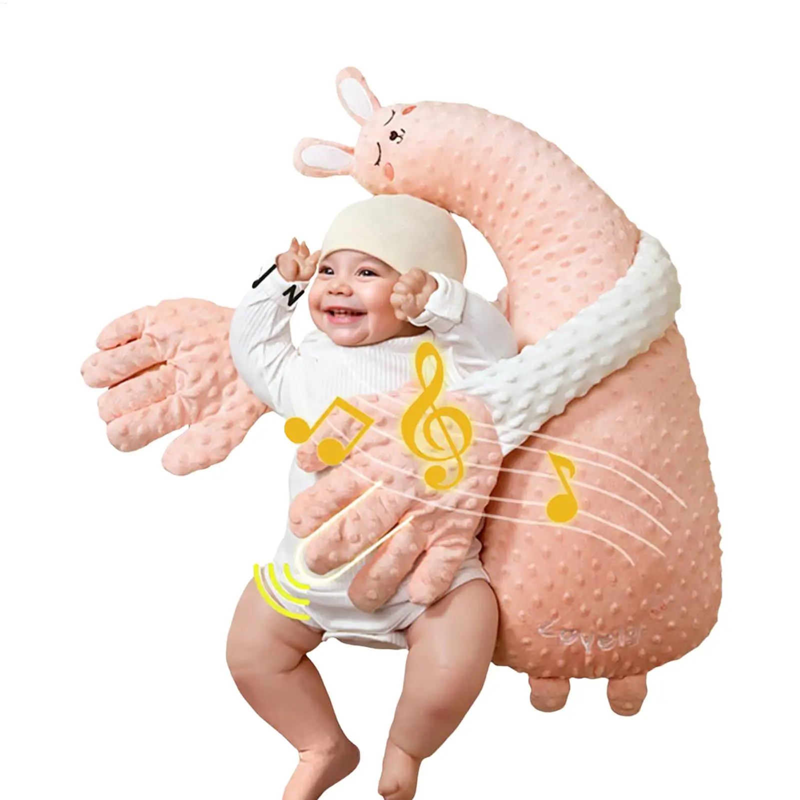 

Baby Patter For Sleep Crib Soother Sleeping Sensory Plush Animal For Crib Bed Toddler Bassinet Kids Nursery Shower Travel
