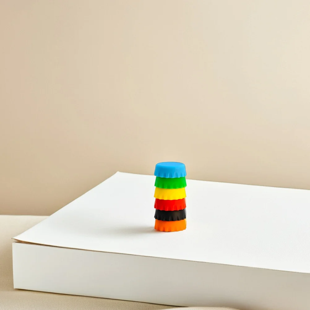 

6Pcs Reptile Feeding Bowl Silicone Pet Food and Water Dish Non-Slip Shallow Tray for Gecko Lizard Turtle Hamster 3Cm