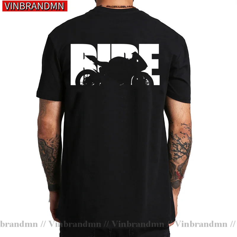RIDE Dirt Bike Motocross Apparel Style TShirt Enduro Cross Motorcycle Racing Hip Hop Gift Clothes T Shirt Stuff Hot Sale T-shirt