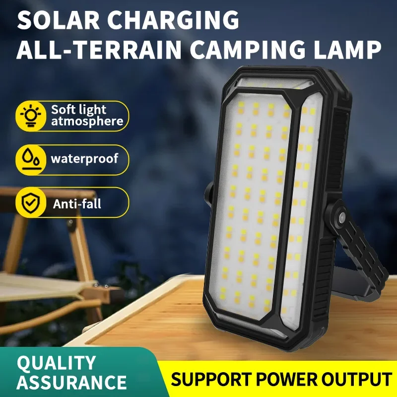 

camping light, camping light with solar charging, garden villa automatic lighting, waterproof and energy-saving street light
