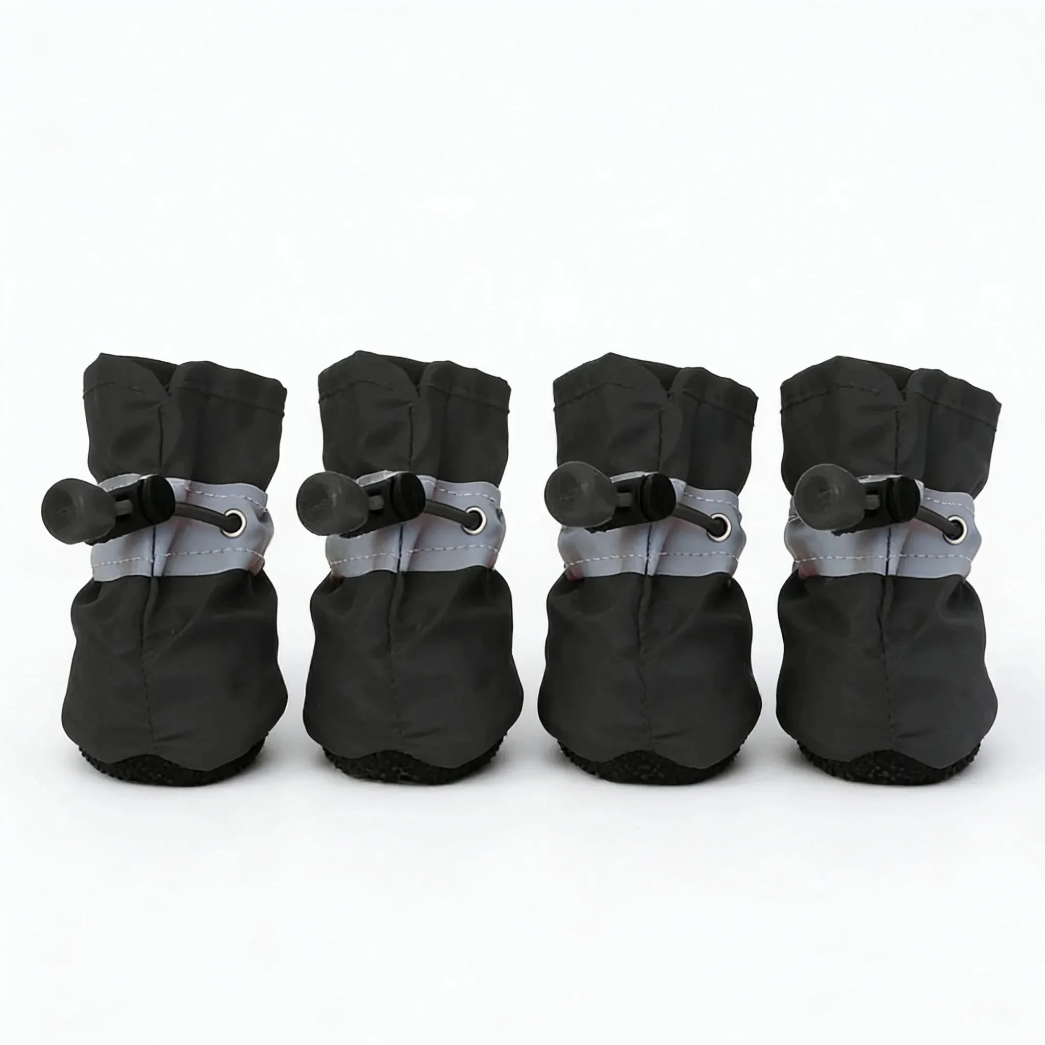 4 Stück wasserabweisende Hundeschuhe für kleine Hunde - Schützen Sie die Pfoten Ihres Haustiers und halten Sie sie trocken, Outdoor-Regenstiefel für Hunde – Detail 9