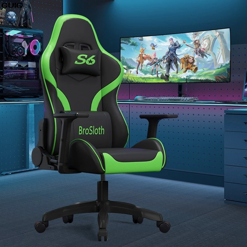 GUIG Esports Chair Lift Reclining Gaming Chair Competitive Seat Computer Chair Ergonomic Chair Comfortable Swivel Chair Hot New