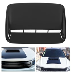 Motorkap Ontluchter Deksel Glanzend Zwart Abs Auto Motorkap Cover Universeel Voor Auto Modificatie Auto-Onderdelen