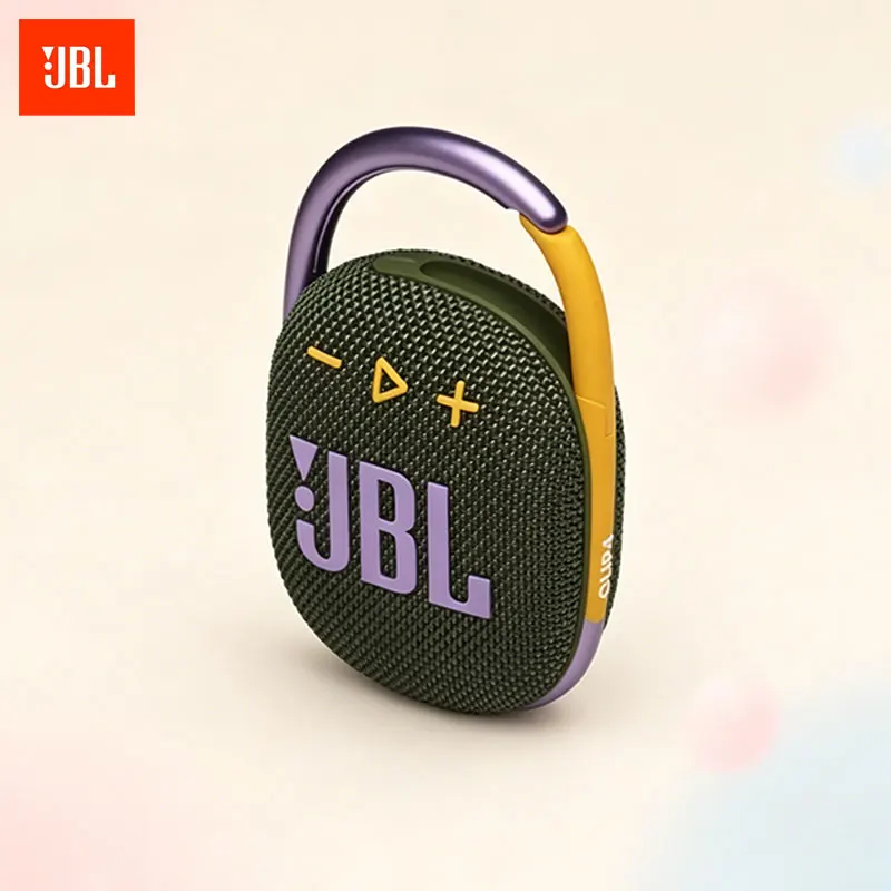 

JBL Clip 4 Specialized Bluetooth speaker with balanced high and low frequencies. Ideal for binge-watching TV series at home.