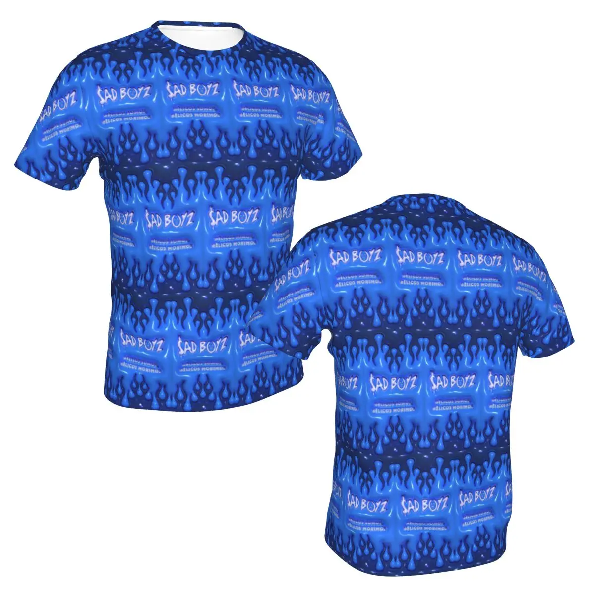 100% Cotton Junior H Sad Boyz Corridos Tumbados Mexico T-Shirt Men's Funny T Shirt Men O-Neck Summer Shirts Tops