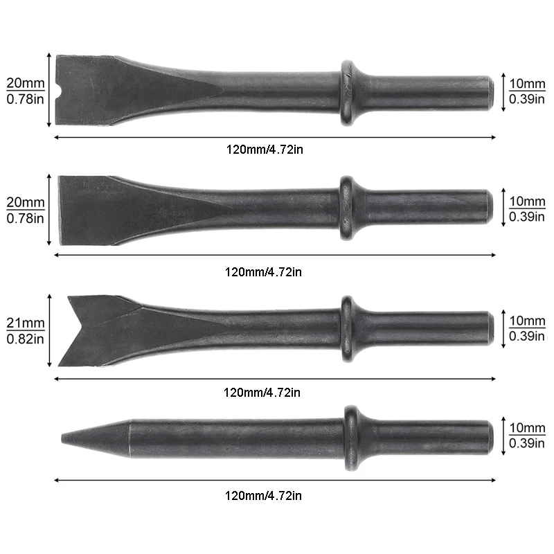 Professional Handheld Air Hammer, Pistol Gás Pás, Pequeno Removedor de Ferrugem, Ferramentas Pneumáticas, Air Cinzel, 9150, 3/8 \