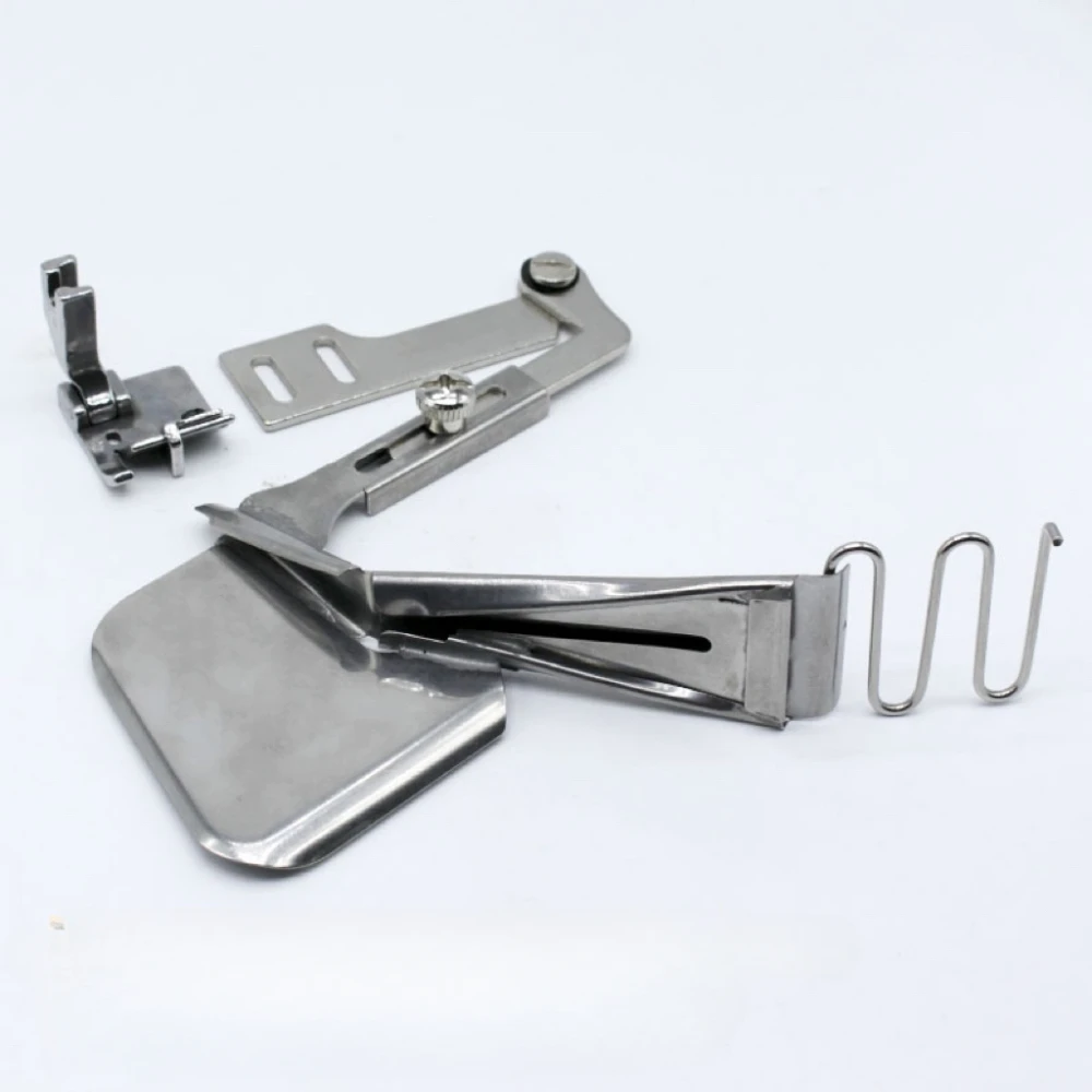 Hemming Device Double-Pack Slide Bracket Type No-Change Needle Plate    Presser Foot