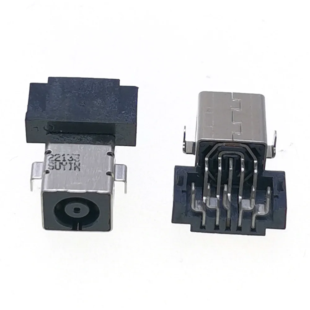 ノートブック用DC電源ジャックコネクタ,充電ソケットポート,hp,shadow elf,8, TPN-Q281, TPN-Q280,16-n,16-k,dc 4.5x3.0, 1個