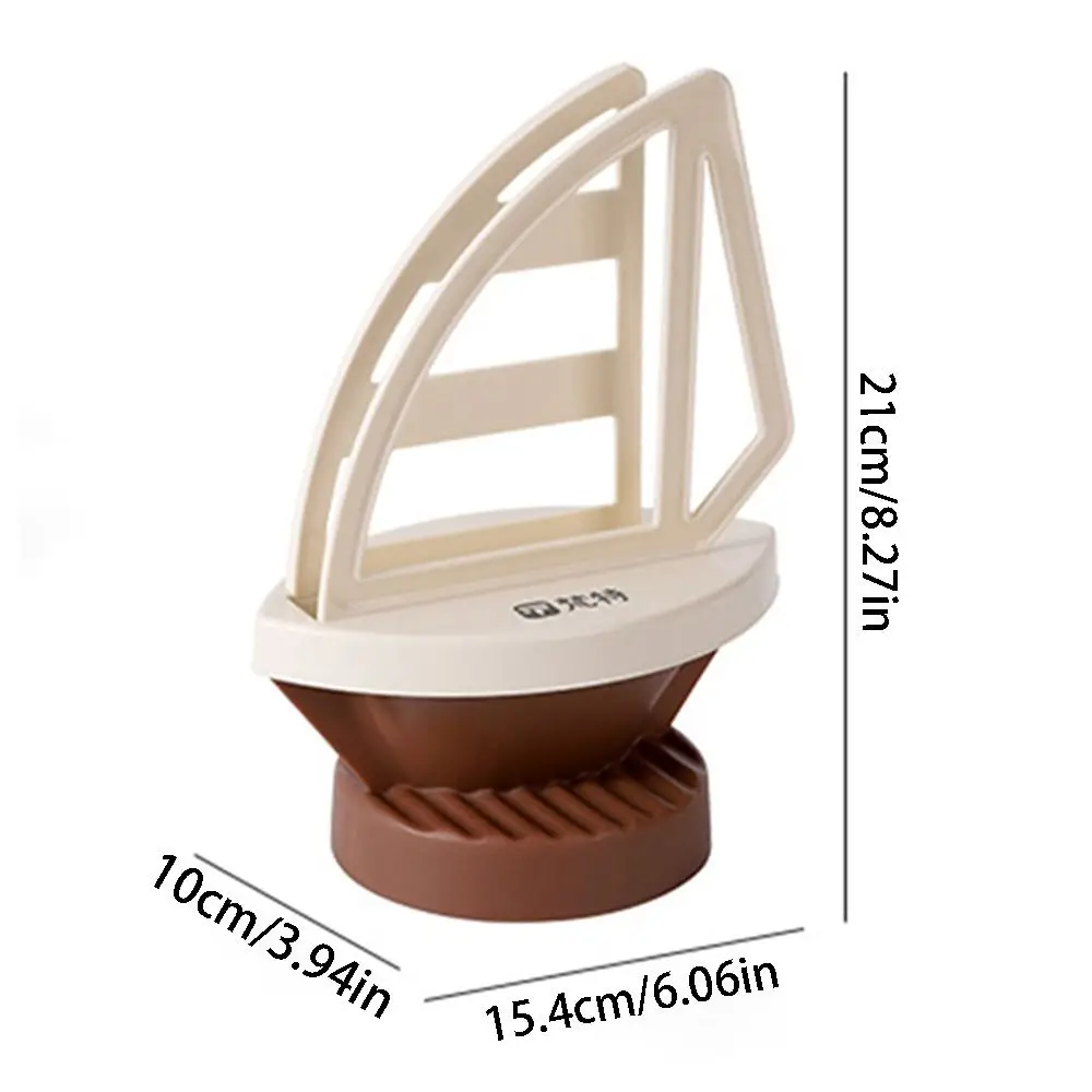 2in1 Kaffee Filter Papier Halter Kreativität Universal Filter Papier Lagerung Rack Segelboot Form Lebensmittel Grade