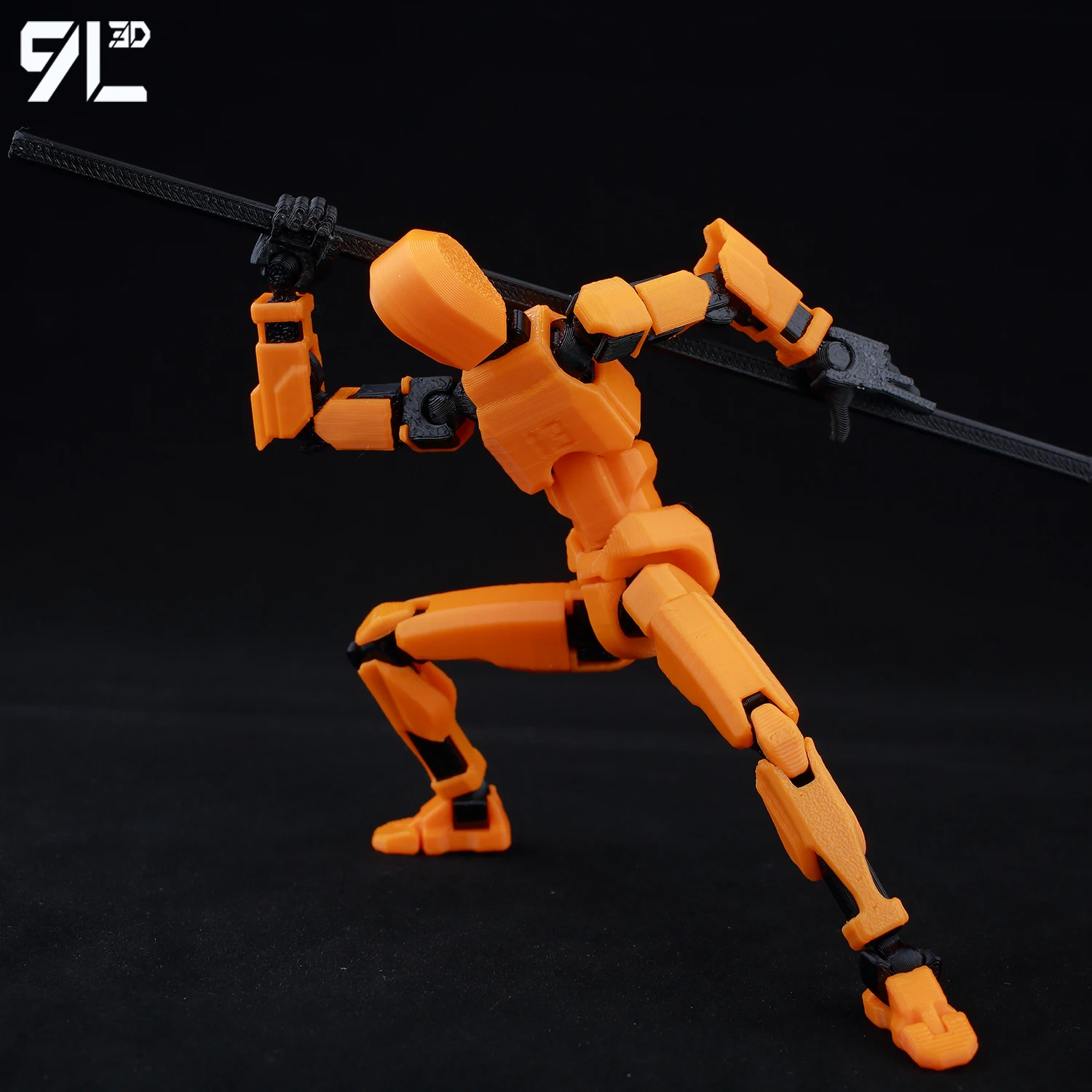 Titan13 Criativo DIY Montagem 13 Articulações Fantoche com Acessórios Mutáveis para Estudantes de Arte ​   Fantoche feito à mão DIY