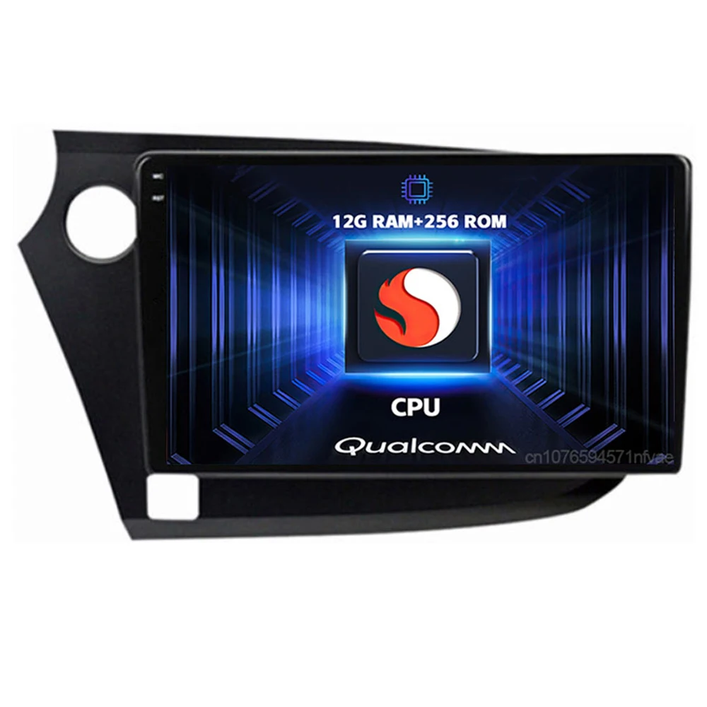 Qualcomm Android 16 Car Radio Multimedia Player For HONDA INSIGHT 2009-2014 Wireless Carplay Auto Car Stereo DSP wifi4G AI Voice