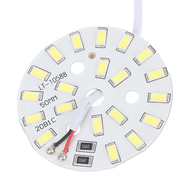 DC 5V Dimmable 48/55MM LED Chips SMD5730 LED Lamp USB Dimmer 5W 10W Light Board White Warm Light With ON/OFF Swicth Cable DIY
