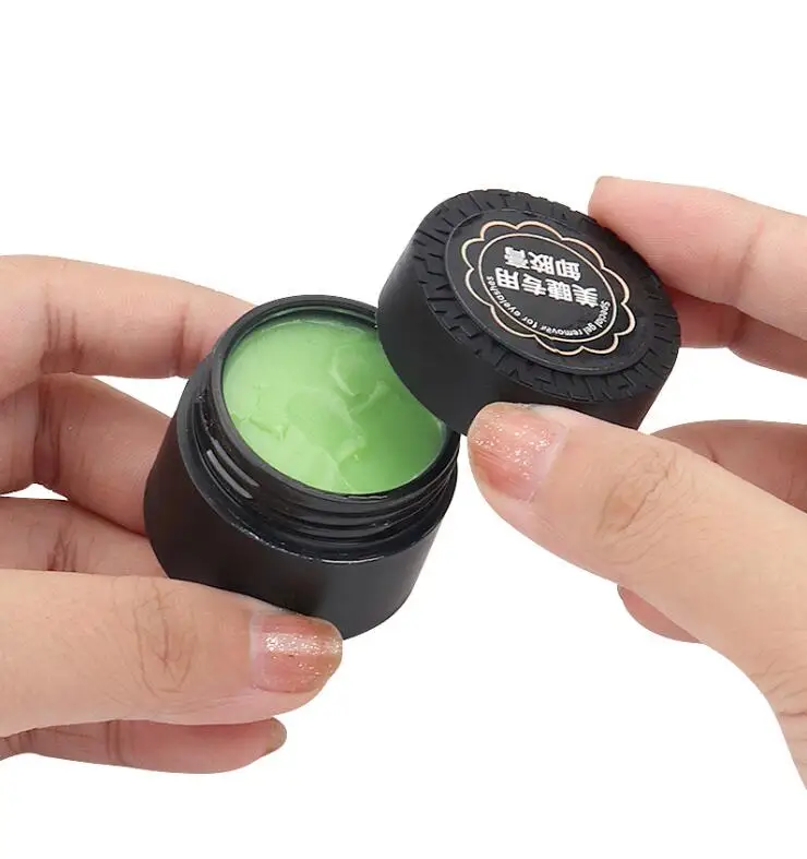 Ruthkey 10g Eyelash Glue Remover Gel Fruit Smell Fast Dry Cream Remover For Beauty CosmeticCustom Logo Fake Eyelash Makeup Tools