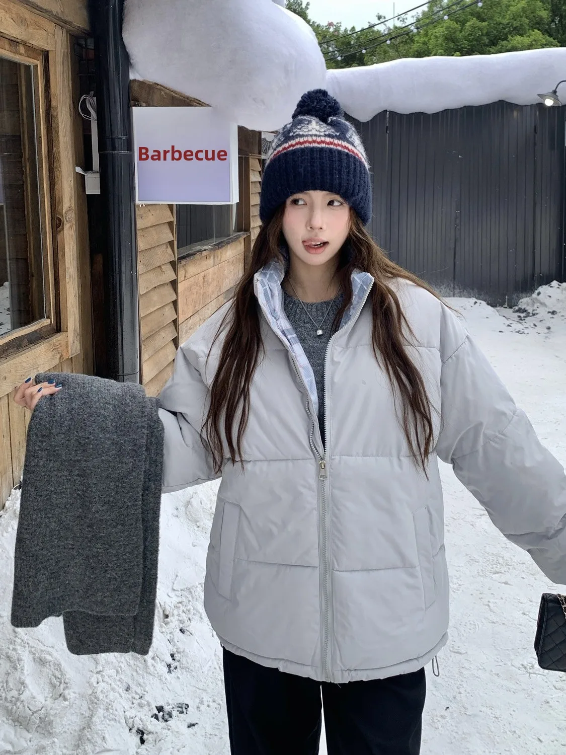 Women's Thickened Warm Cotton Jacket Winter Outerwear Bread Style Small Size 2025 New Arrival Female Fashionable Coat