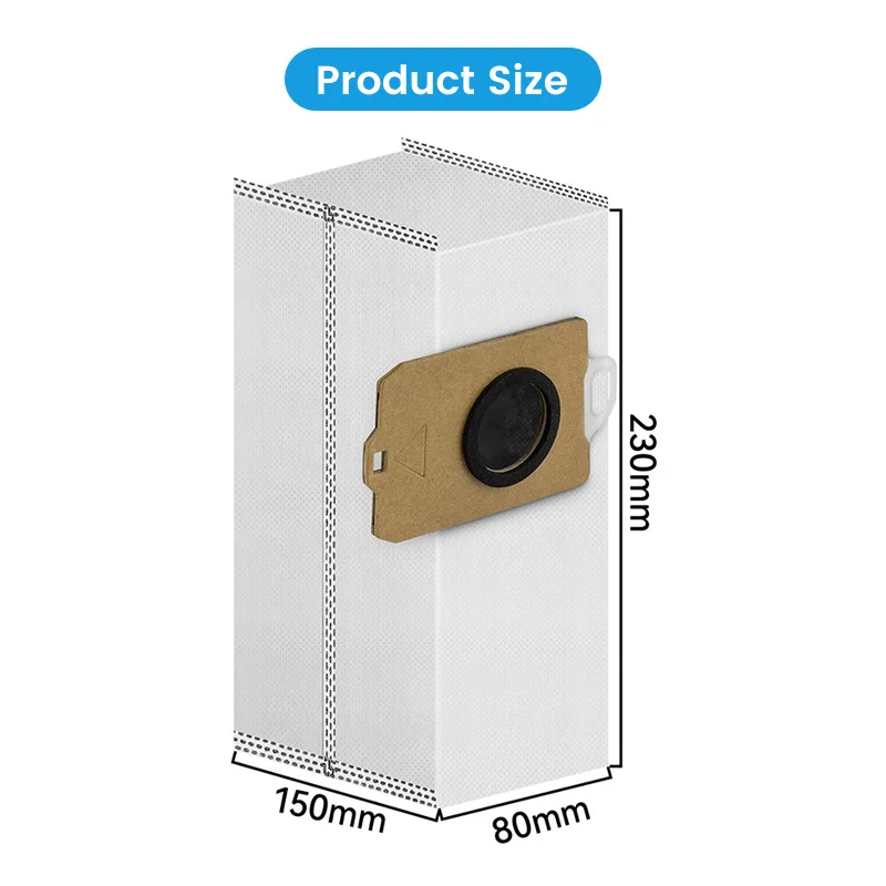 لسحابة الحوت Xiaoyao 001 مكانس كهربائية للكنس الملحقات Xiaoyao قاعدة محطة غير المنسوجة كيس لجميع الغبار المواد الاستهلاكية