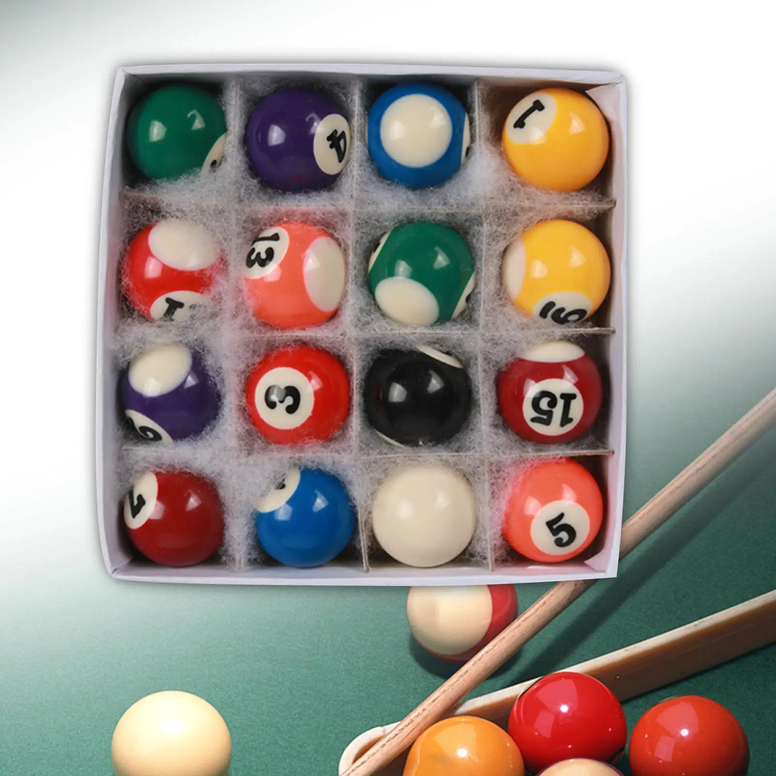 Mini table de billard IkSet, ensemble complet, petite table de billard, accessoires pour salle de jeux, sports de loisirs d'intérieur, jeu de loisirs, 16 pièces