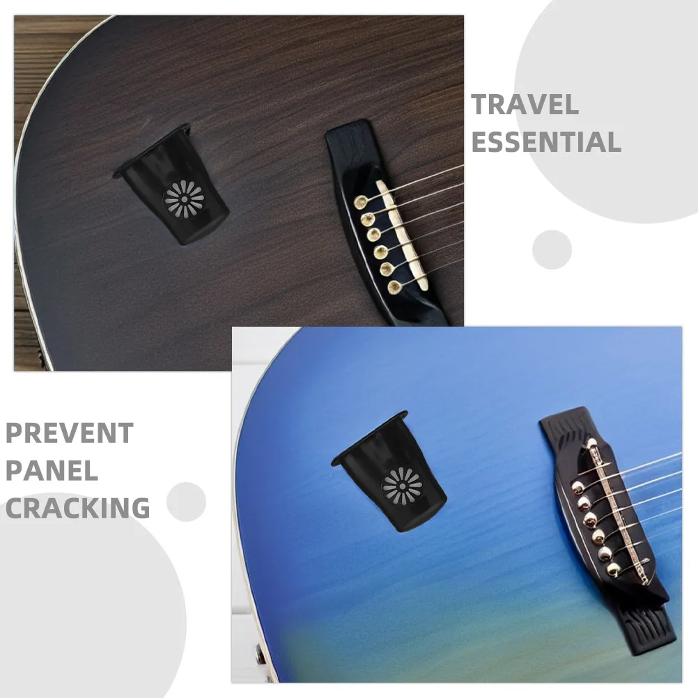 5Pcs Acoustic Guitar Sound Hole Humidifier Prevent Panel Cracking Compact Design Portable Instrument Care for Travel