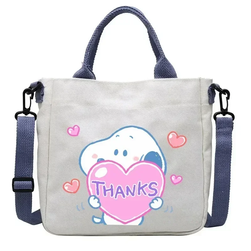 Snoopy Cute Crossbody Bags for Women Kawaii Peanuts Comic Printed Satchel Y2K Women Handbags Girls Shoulder Bag Birthday Gifts