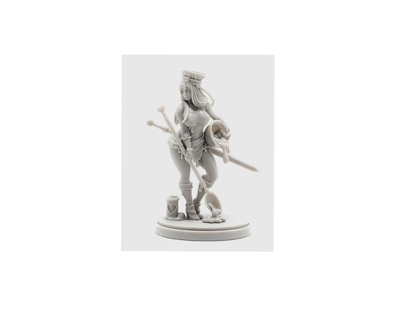 model kit resin kit   KINGDOM DEATH KD Female Swordsman Resin Soldier 407