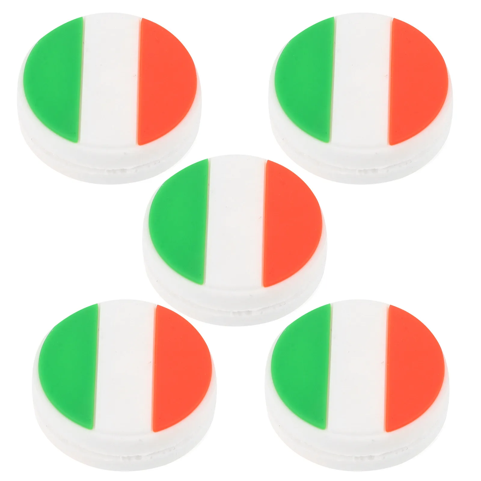 

5Pcs Silicone Tennis Racket Dampeners Vibration Dampener for Shock Absorption Game Enhancement Portable Decorative Racket