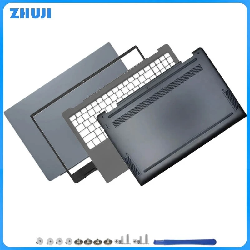New Laptop LCD Rear Lid Back Top Cover Front Bezel For Vostro 5590 V5590 Palmrest Upper Bottom Base Case Housing Hinge Grey