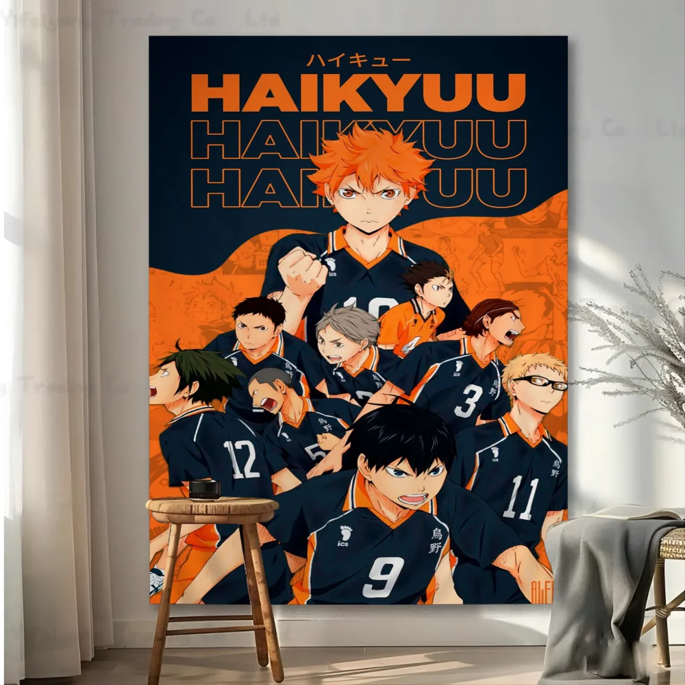 Japan Cartoon Anime Haikyuu! Anime Tapestry For Living Room Home Dorm Decor Home Decor