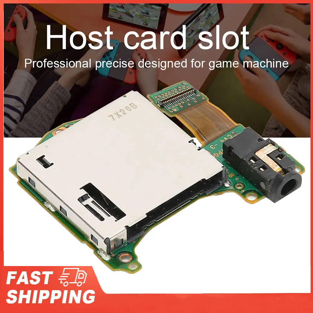 For Nintendo Switch Game Card Slot Game Cartridge Card Slot Game Cartridge Card Slot Host Reader Tray Earphone Hole Port