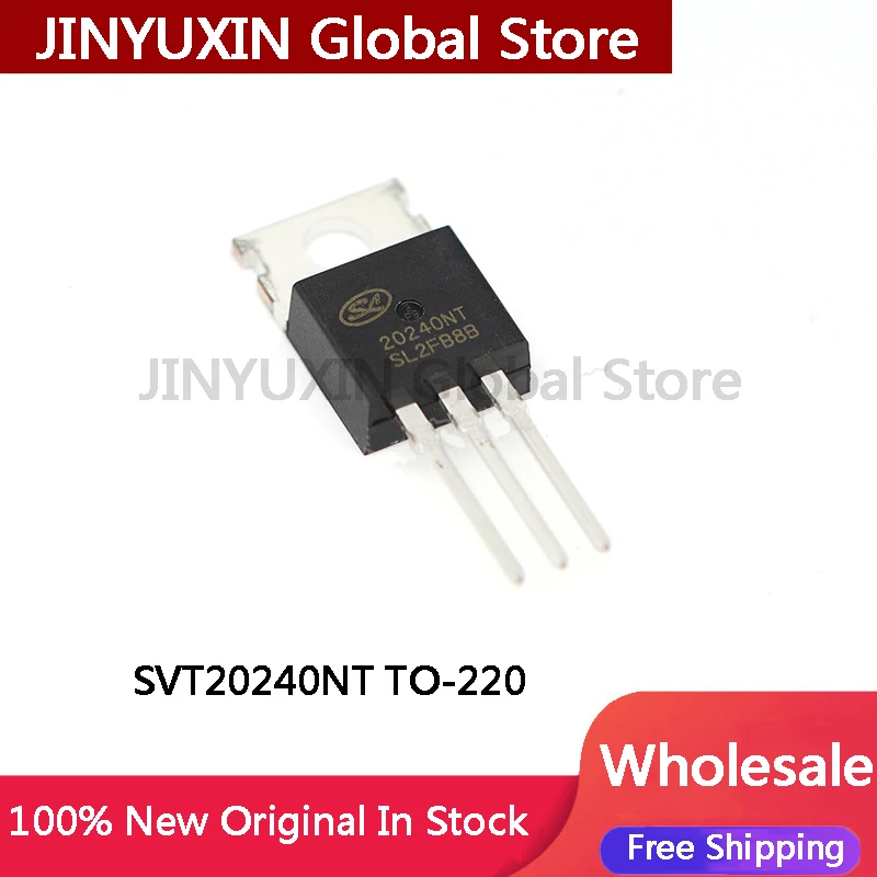 10-50PCS SVT20240NT 20240NT 200V 72A TO-220 Fast Shipping IC Chip In Stock Wholesale