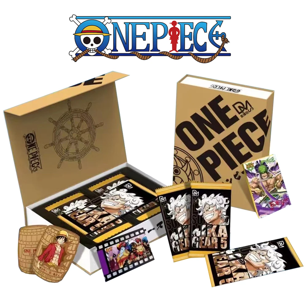 

One Piece Cards Japanese Anime Character Collection Cards Booster Box Full Set Luffy Roronoa Paper Playing Card Kid Game Toys