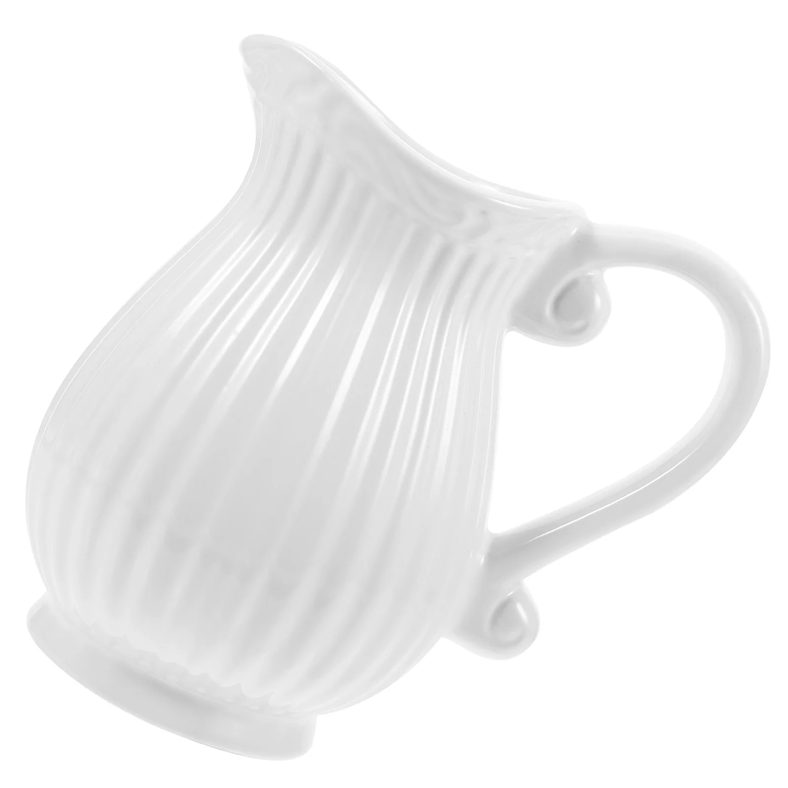 

Ceramic Pitcher Vase Farmhouse Style Decorative Floral Flower Arrangement Vase for Home Office Balcony Dried Flower Holder