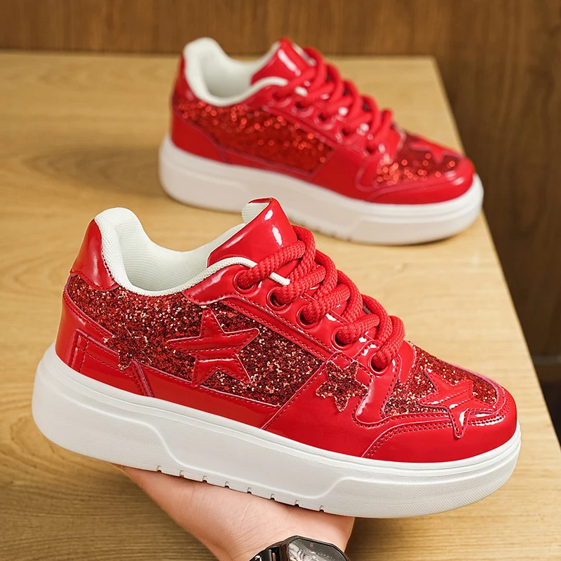 

Fashion Red Designer Shoes Men Sneakers 2024 Platform Stars Skateboard Shoes Casual Sneakers for Men Women zapatillas informales