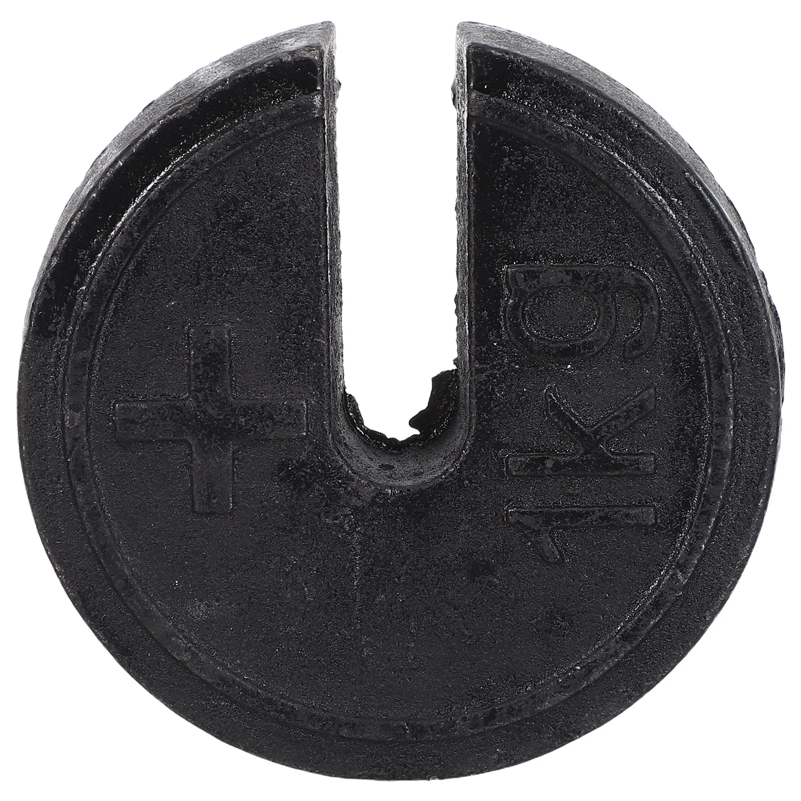 

1Kg Iron Slotted Weight for Orthopedic Traction Device Precise Balance Calibration Heavy Duty Metal Counterweight Industrial