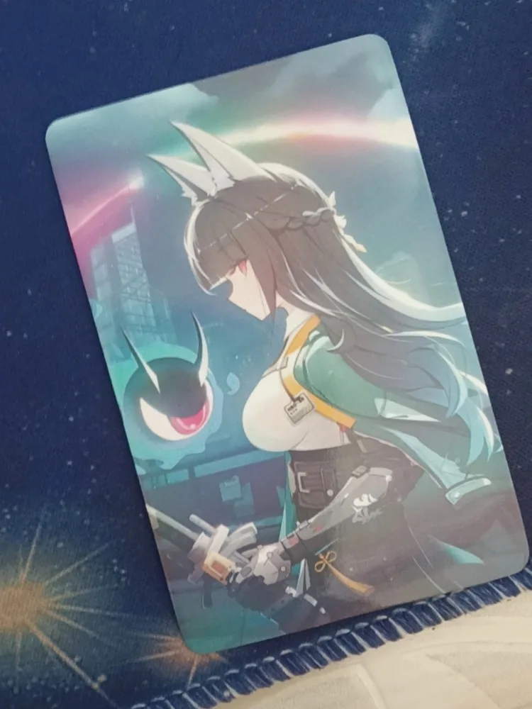 Zenless Zone Zero Hoshimi Miyabi Decor Laser Lomo Card Photocard