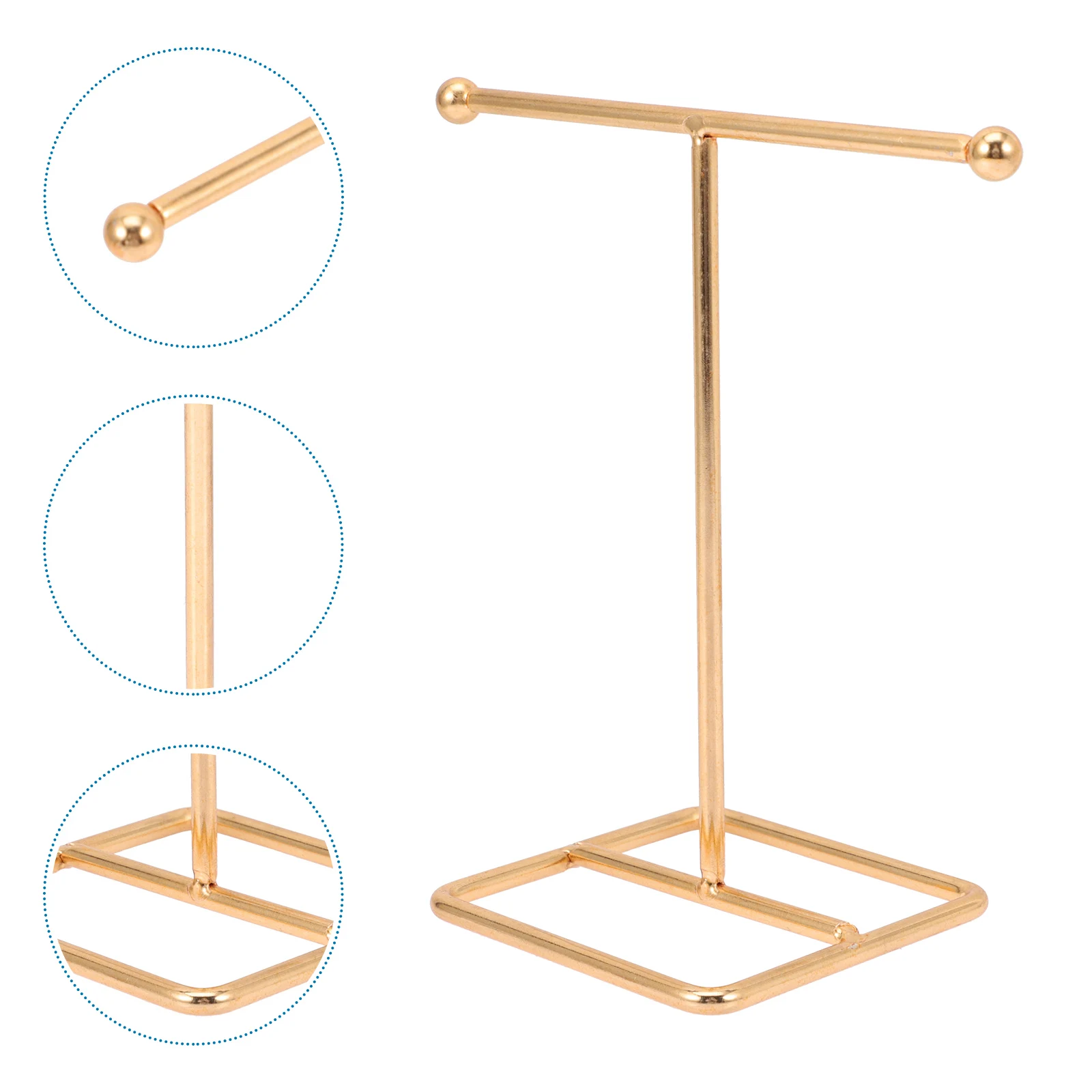 

Wrought Iron Jewelry St ganizer Holder Necklace Container Bracket Earring Storage Display Home Decor Premium Material