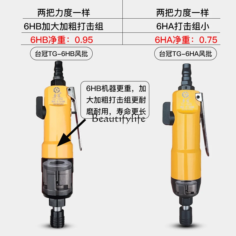 Pneumatic Screw Driver Industrial Grade Durable Pneumatic Tools