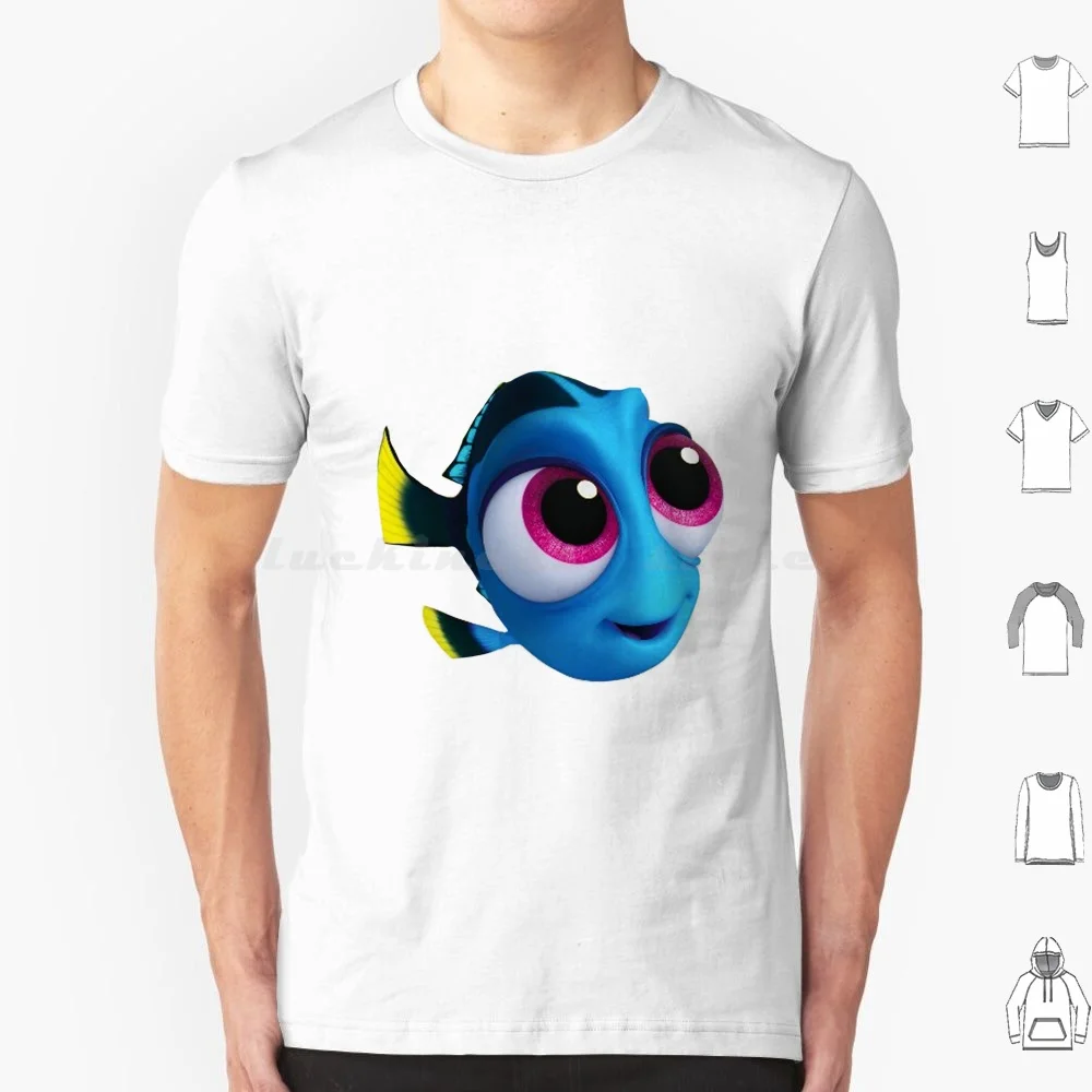 Bebê dory t camisa de algodão das mulheres dos homens diy impressão dory nemo engraçado bonito png encontrar filme novo tumblr